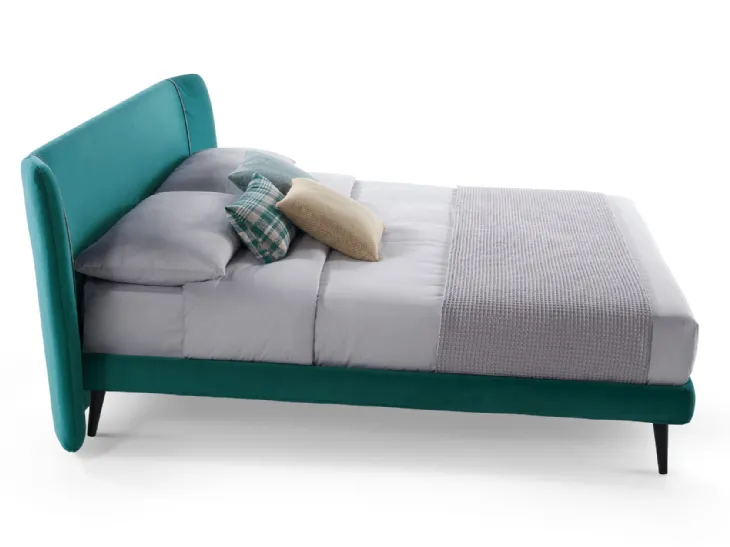 Letto con testiera Dafne Slim di Rosini Night