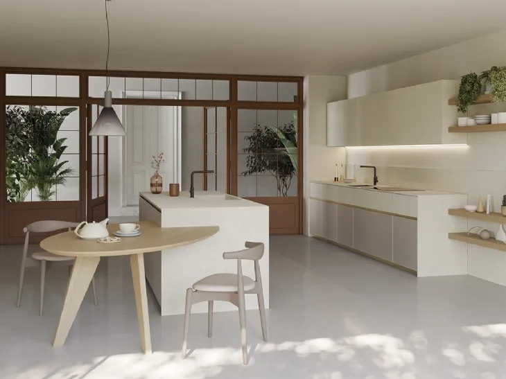 Cucina Design con isola T70 04 di Zecchinon Cucine